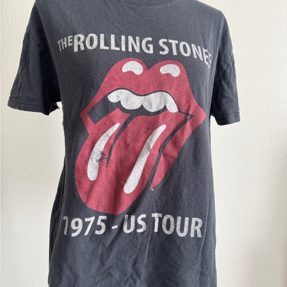 The Rolling Stones Charcoal Tee